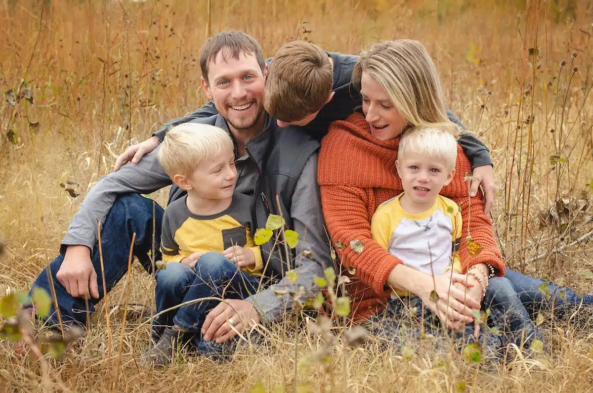 famille apaisée