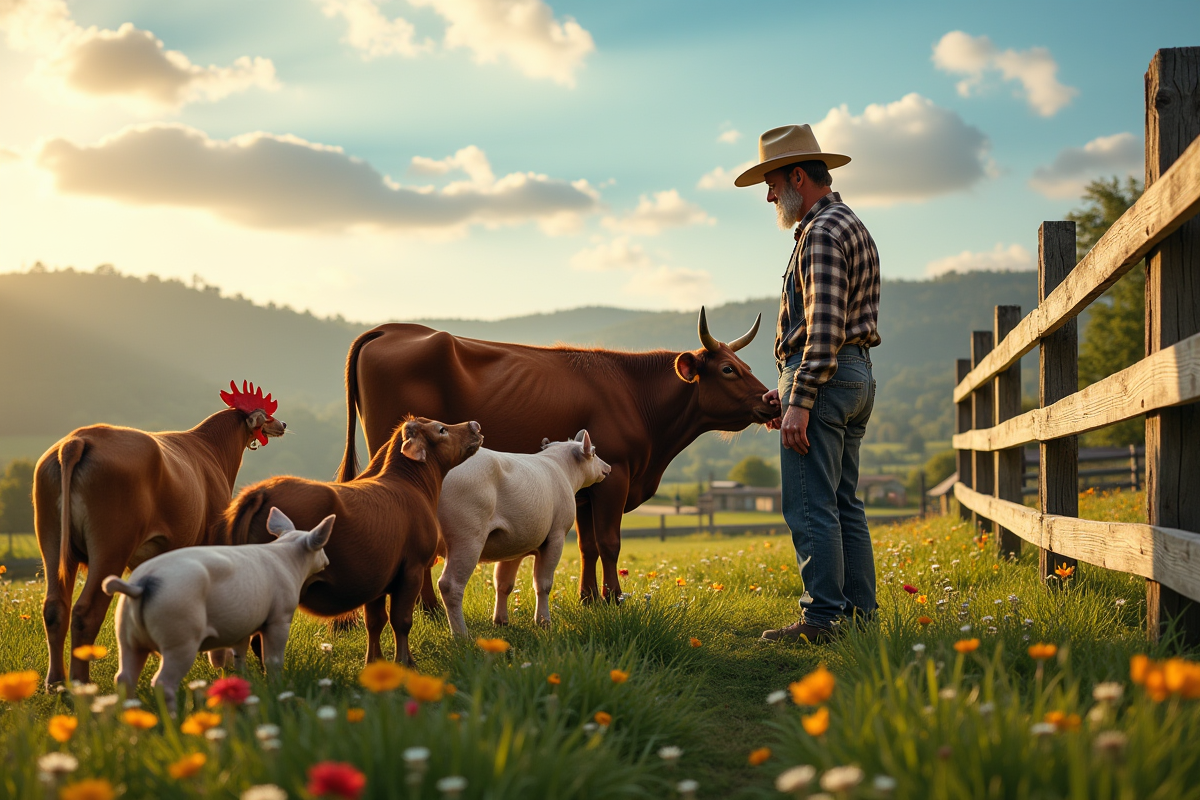animaux ferme